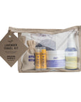 Lavender Travel Kit w/lavender vanilla mist