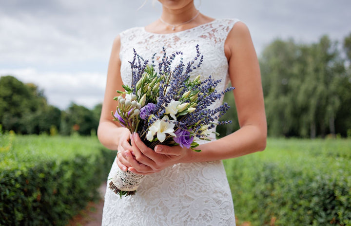Lavender Bridal Wedding Bouquet 