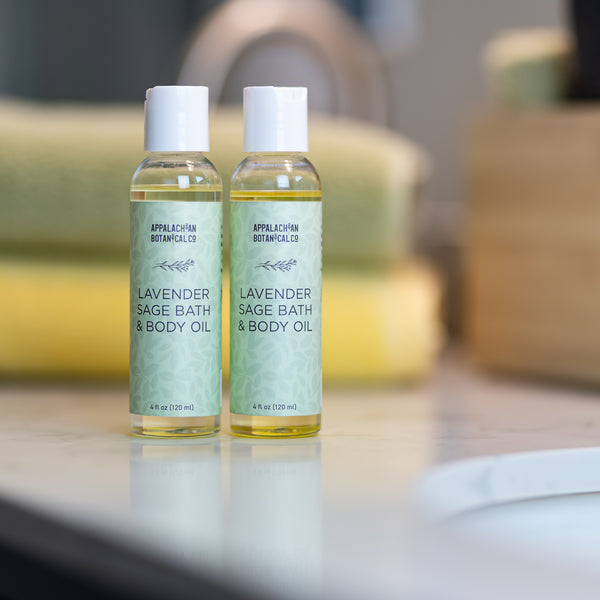 lavender and tea tree oil bath Lavender Sage Bath & Body Oil