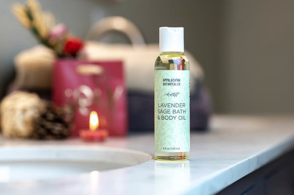 lavender and tea tree oil bath Lavender Sage Bath & Body Oil
