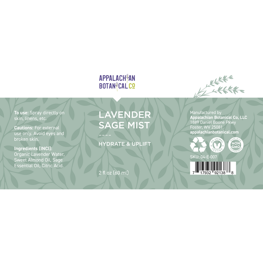 Clearance! Lavender Sage Mist