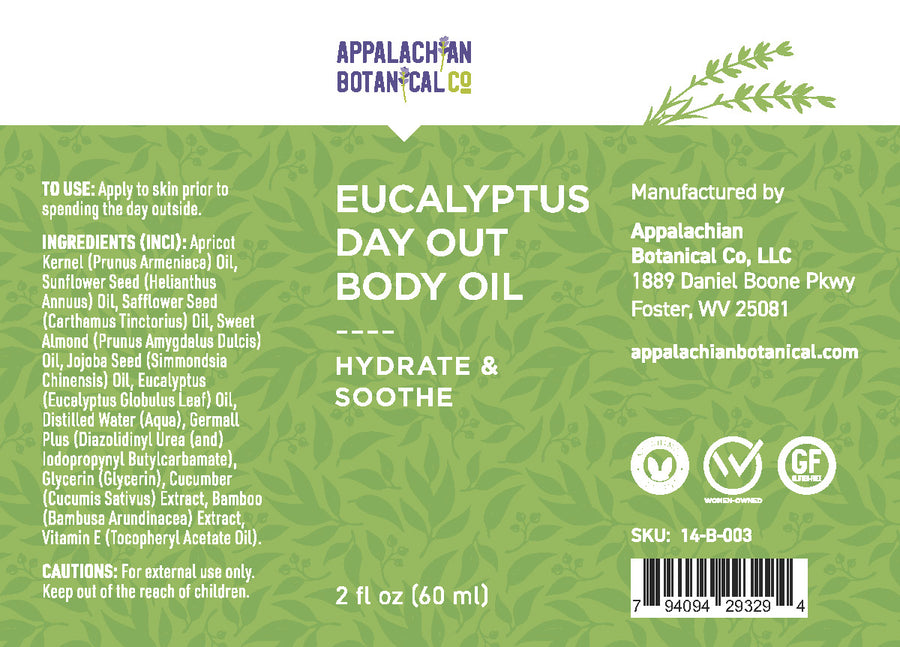 Eucalyptus Day Out Body Oil