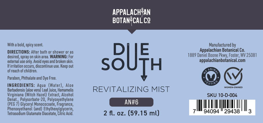 Clearance! Due South Revitalizing Mist