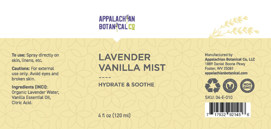 Clearance! Lavender Vanilla Mist