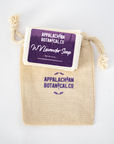 WV Lavender bar soap with muslin bag